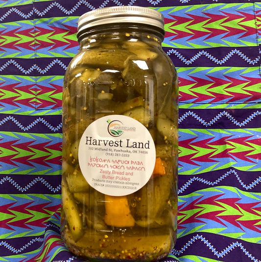 Zesty Bread and Butter Pickles